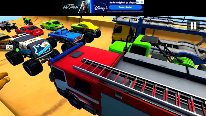 Mega Ramp Car Stunt android App screenshot 8